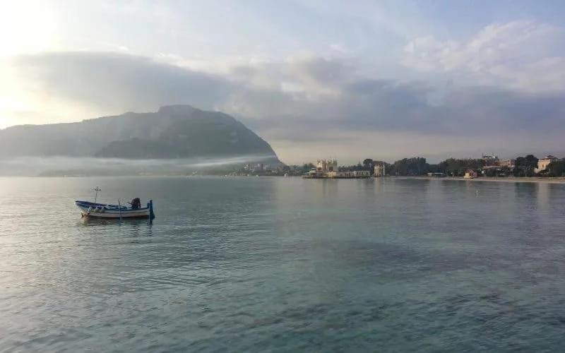 Appartamento Casa Mandorlo a Mondello Esterno foto